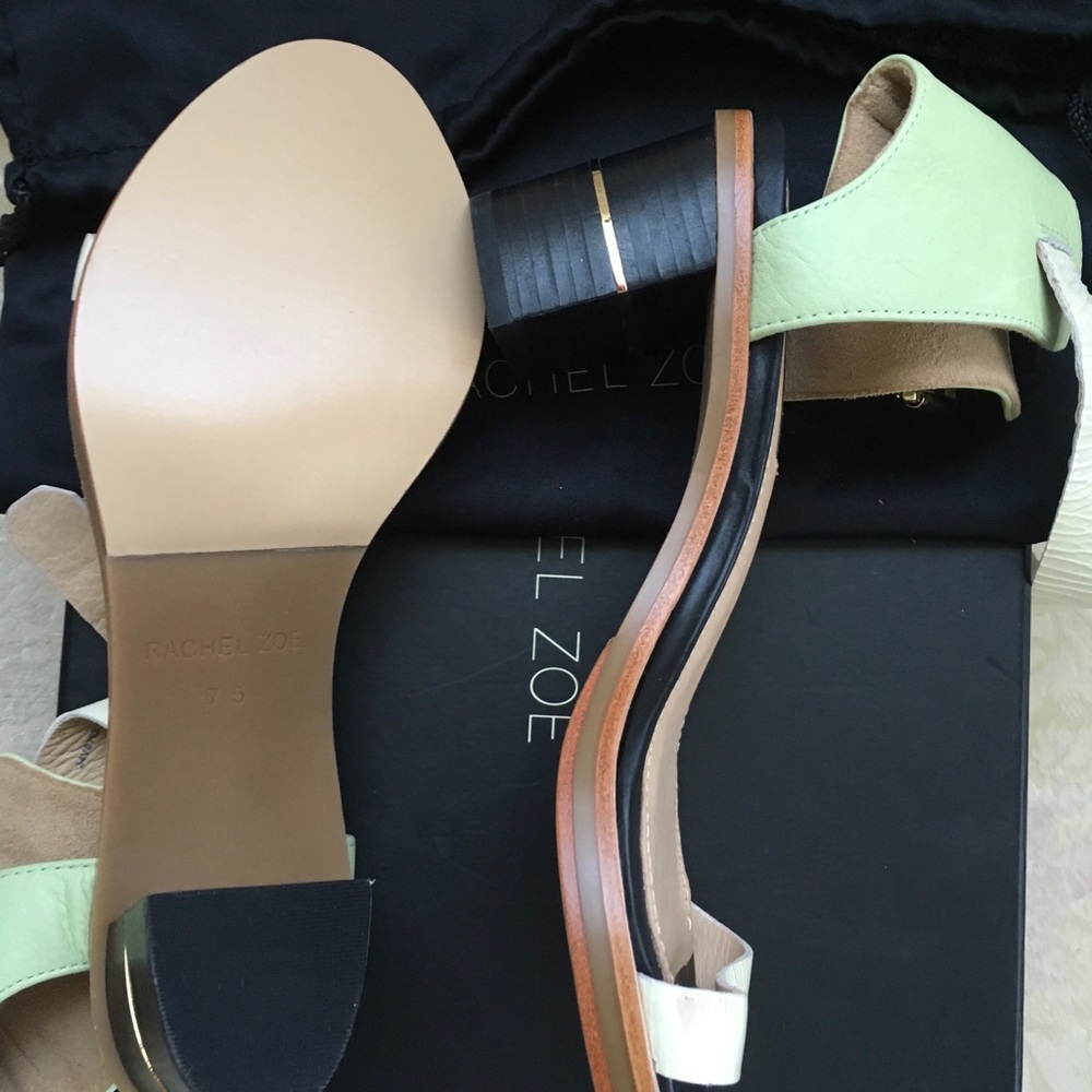 New Colbie Colorblock City Sandal Mint size 7.5